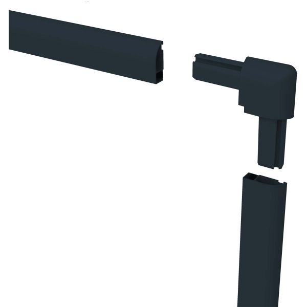 Moustiquaire pour fenêtre avec ressorts d'accrochage 100 x 120 cm - EASY LIFE
