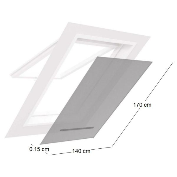 Moustiquaire pour fenêtre de toit - 8