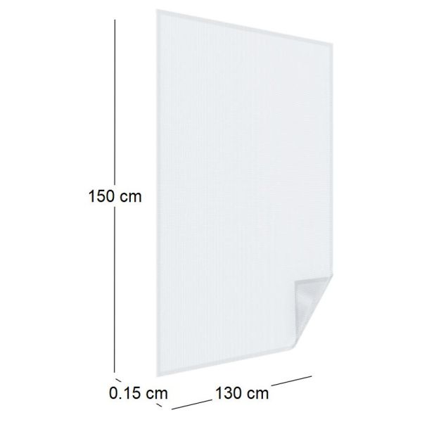 Moustiquaire avec protection anti-pollen et 2 toiles supplémentaires - 5