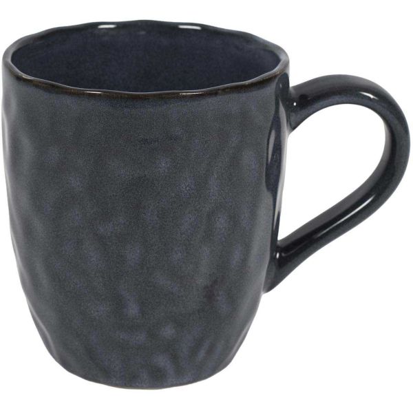 Mug en grès Relief 33 cl (Lot de 4) - CMP-5105
