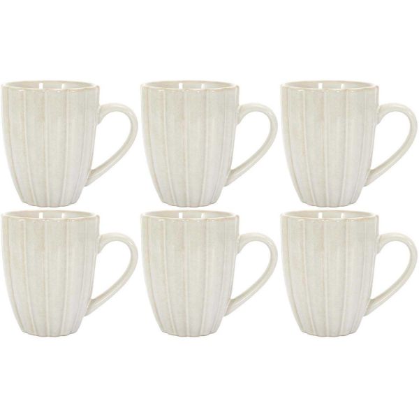 Mug en grès 30cl Vlora (Lot de 6)