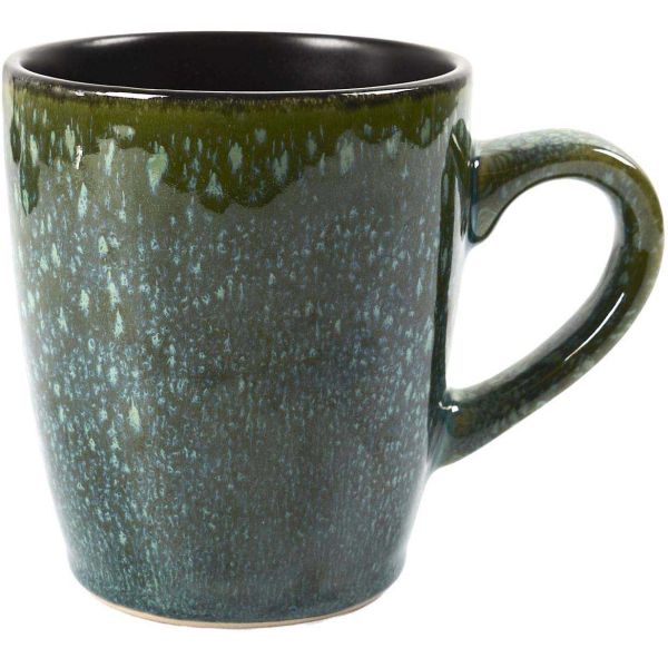 Mug en grès vert Elia (Lot de 6) - CMP-5089