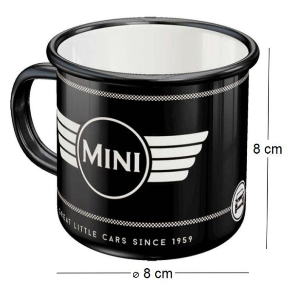 Mug publicitaire en métal émaillé 360 ml - IMC-0161
