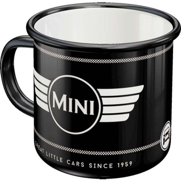 Mug publicitaire en métal émaillé 360 ml