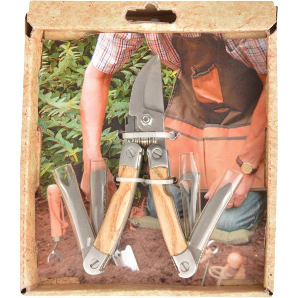 Multi-outils en acier inoxydable et bois de frêne - 16,90