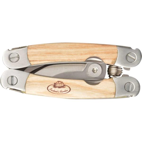 Multi-outils en acier inoxydable et bois de frêne - ESS-1999