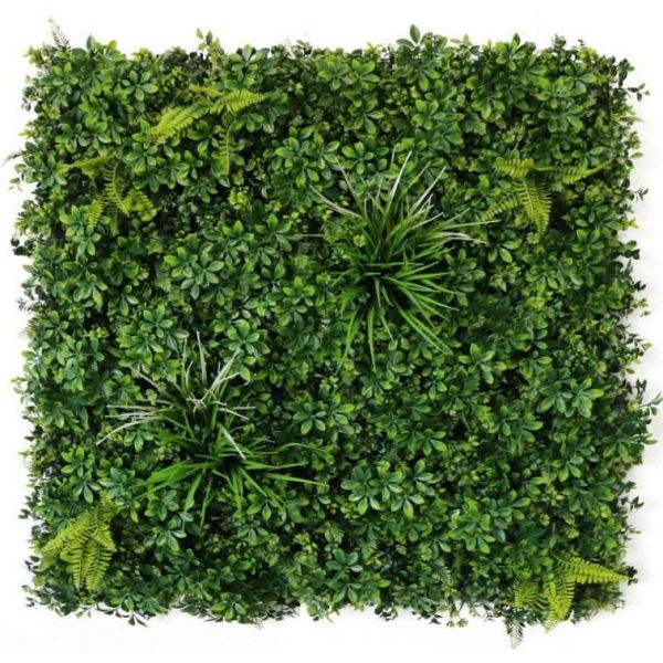 Mur végétal en plastique 1 m x 1 m