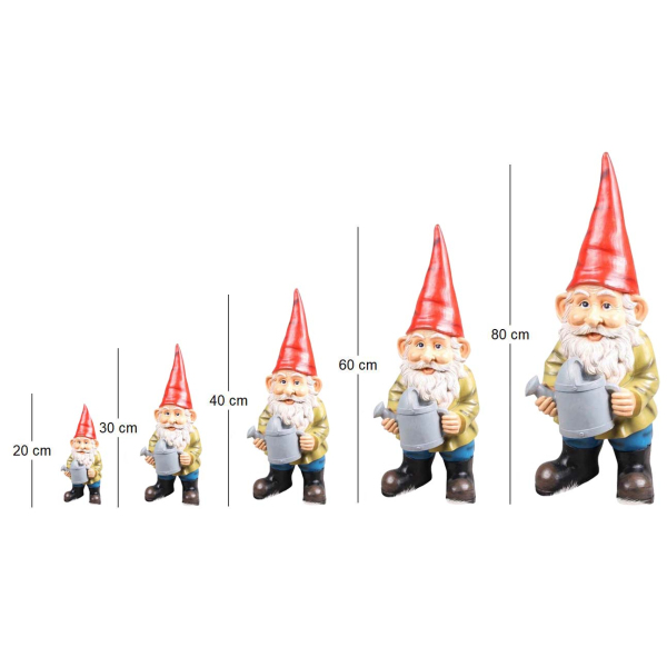 Nain de jardin en résine André - IMH-0458