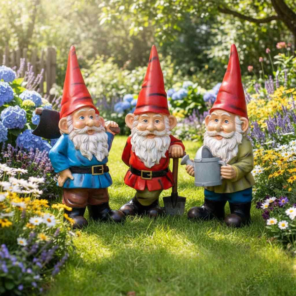 Nain de jardin en résine André - SID