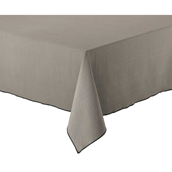 Nappe en coton recyclé Grace 140 x 140 cm