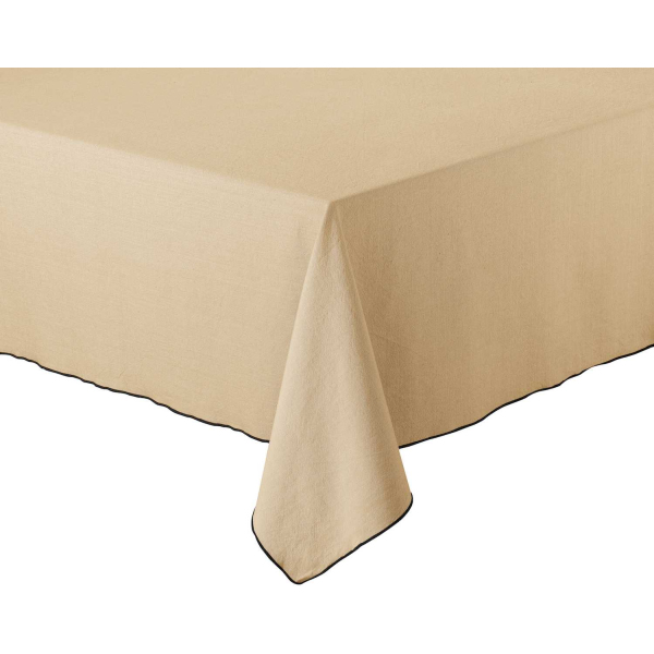 Nappe en coton recyclé Grace 140 x 140 cm