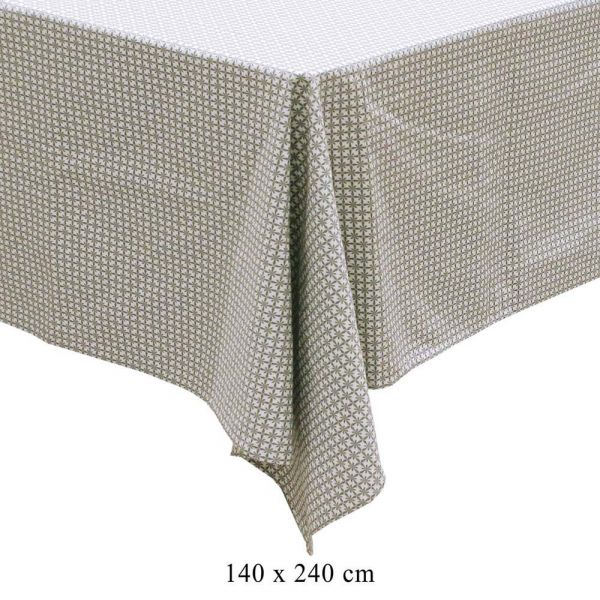 Nappe à motifs pour table rectangulaire 140x240 cm - THE HOME DECO FACTORY