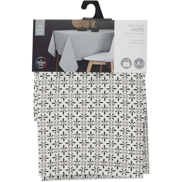 Nappe en polyester antitâche à motifs Gouttes 140 x 240 cm - 14,90