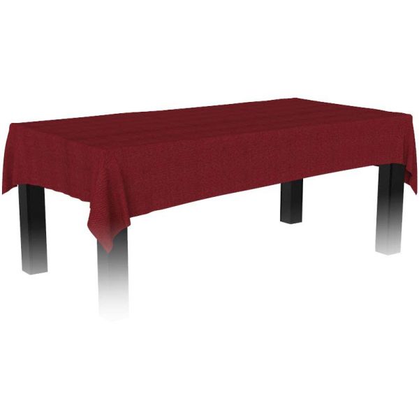 Nappe rectangulaire effet lin imperméable 260 x 170 cm