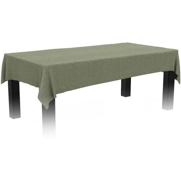 Nappe rectangulaire effet lin imperméable 260 x 170 cm