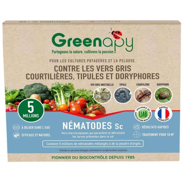 Nématodes Sc anti vers gris et doryphores