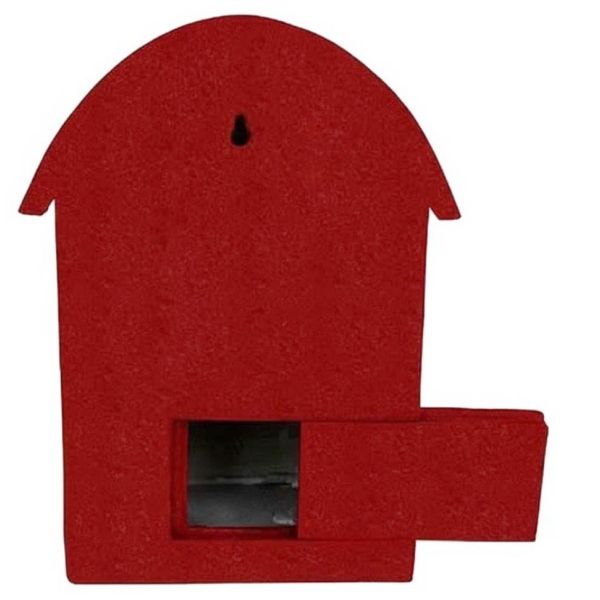 Nichoir boite à lettres britannique rouge - 6