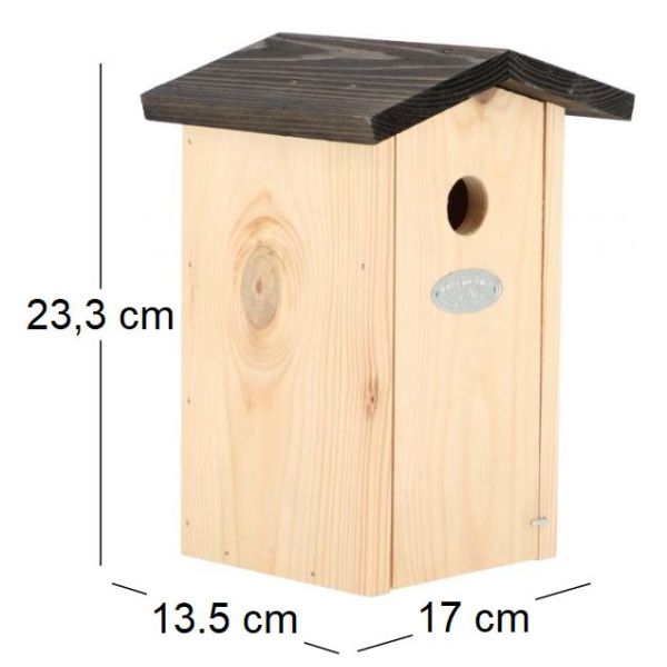 Nichoir mésange bleue en pin - BEST FOR BIRDS