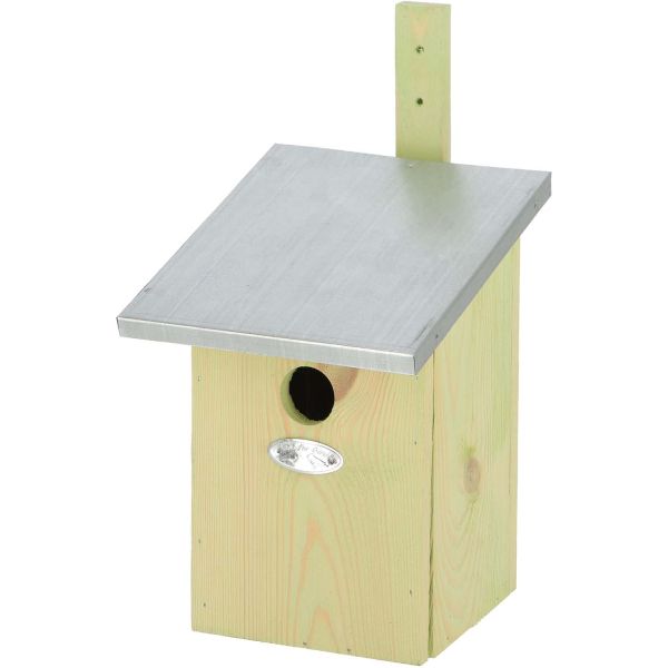 Nichoir mésange bois et zinc