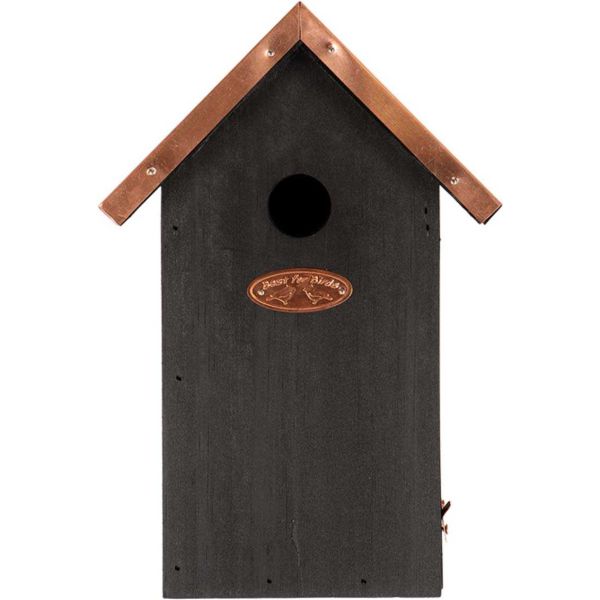 Nichoir à oiseaux en pin et cuivre - BEST FOR BIRDS
