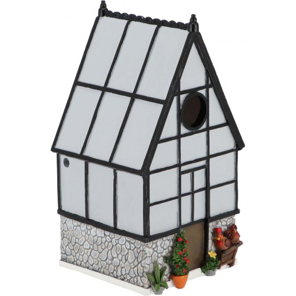 Nichoir à mésange en polyrésine et bois contreplaqué - 29,90