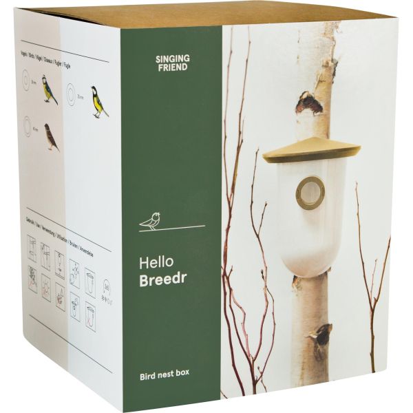 Nichoir pour oiseaux du jardin BreedR - BIO-0110