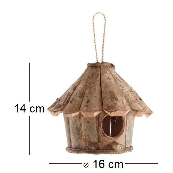 Nichoir rond en bois Casa - AUBRY GASPARD