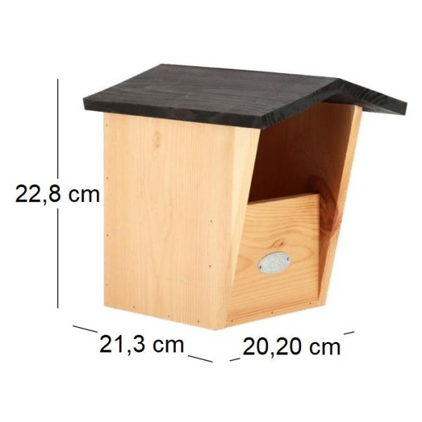 Nichoir rouge-gorge en épicéa - ESS-1303