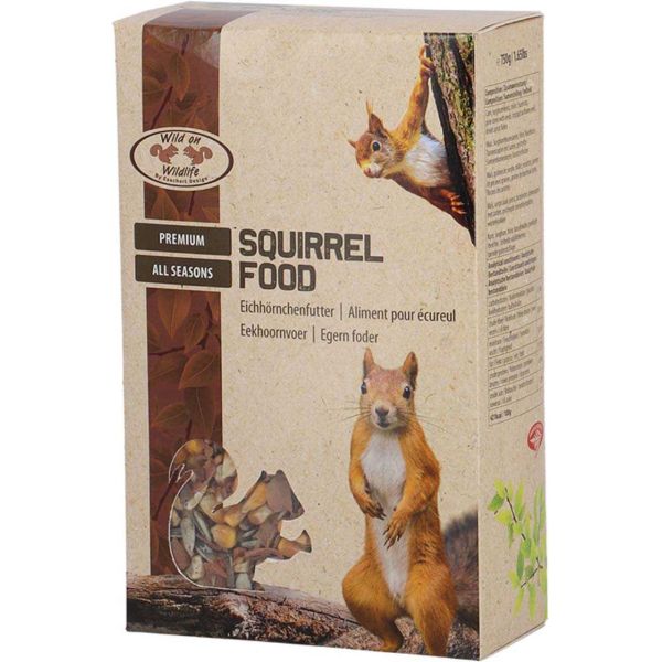 Nourriture pour écureuil Wild 750 gr