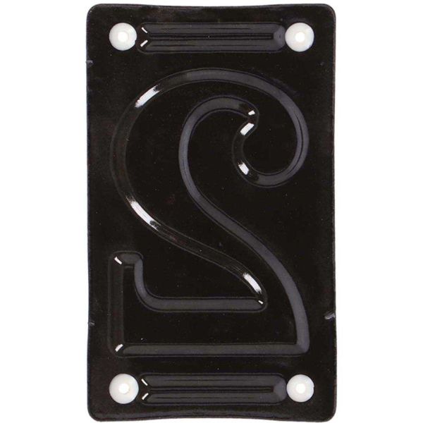 Numéro de maison en fer émaillé - BEST FOR BOOTS