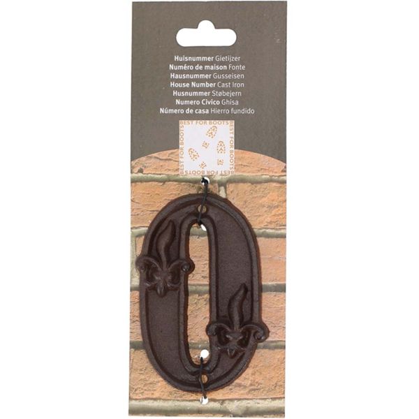 Numéro de maison en fonte - BEST FOR BOOTS