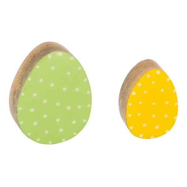 Oeufs décoratifs en manguier - 17,80