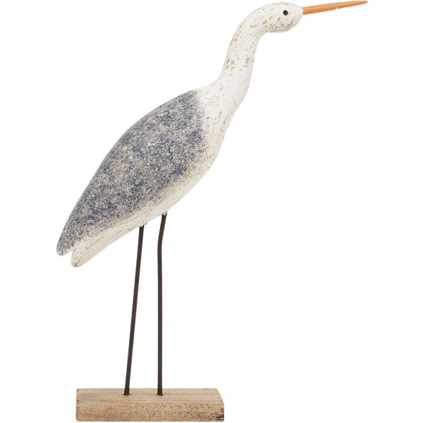 Oiseau en bois sur socle 33 x 46 cm - 29,90