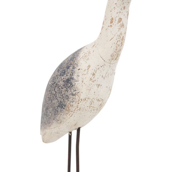 Oiseau en bois sur socle 33 x 46 cm - 6