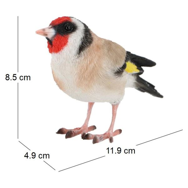 Oiseau décoratif extérieur en polyrésine - ESS-1271