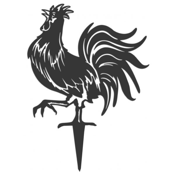 Oiseau sur pique coq gaulois emblème de la France
