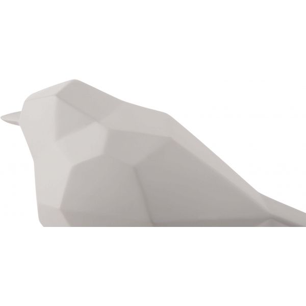 Oiseau en résine mat origami 17cm - 18,90