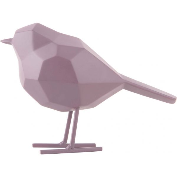 Oiseau en résine mat origami 17cm - PRE-0816