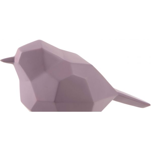 Oiseau en résine mat origami 17cm - 15,90