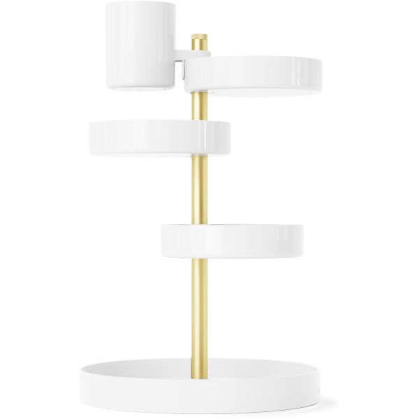 Organisateur de salle de bain 5 plateaux rotatifs Pirouette - 34,90