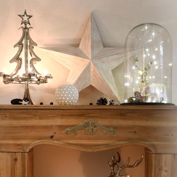 Ours déco en résine blanche origami - 9,90