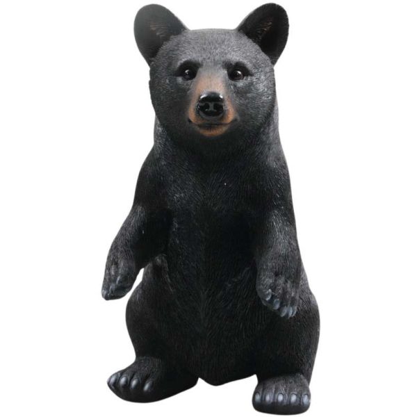 Ours noir en résine 40 cm