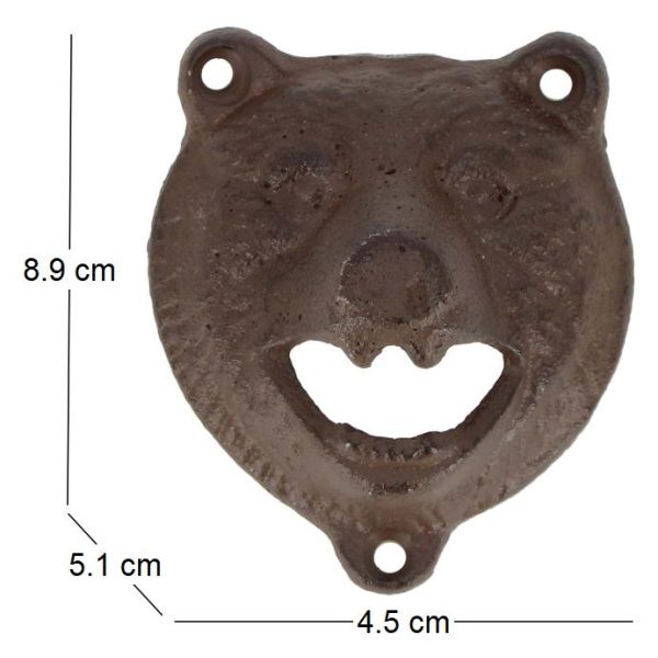 Ouvre bouteille tête d'animal - ESS-0991