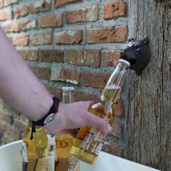 Ouvre bouteille tête d'animal - ESSCHERT DESIGN
