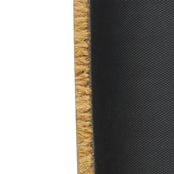 Paillasson coco intérieur extérieur 75 x 45 cm - AUB-4998