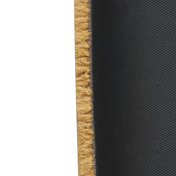 Paillasson coco intérieur extérieur 75 x 45 cm - AUB-4997