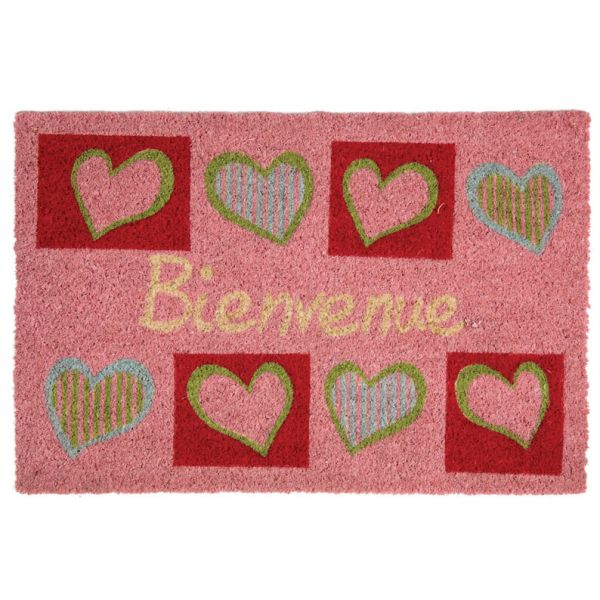 Paillasson coco teintée 60 x 40 cm