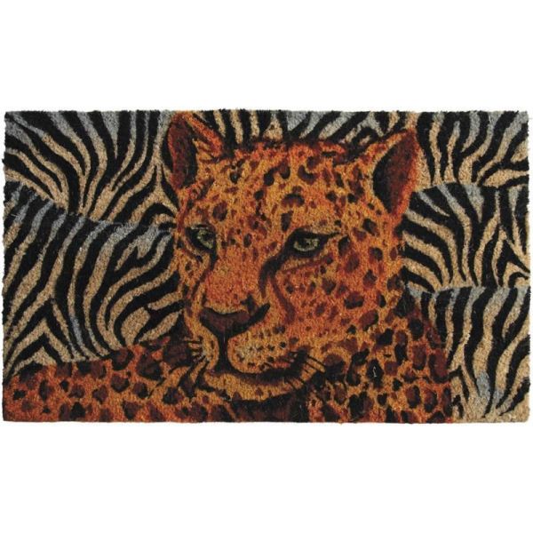 Paillasson coco teintée 75 x 45 cm