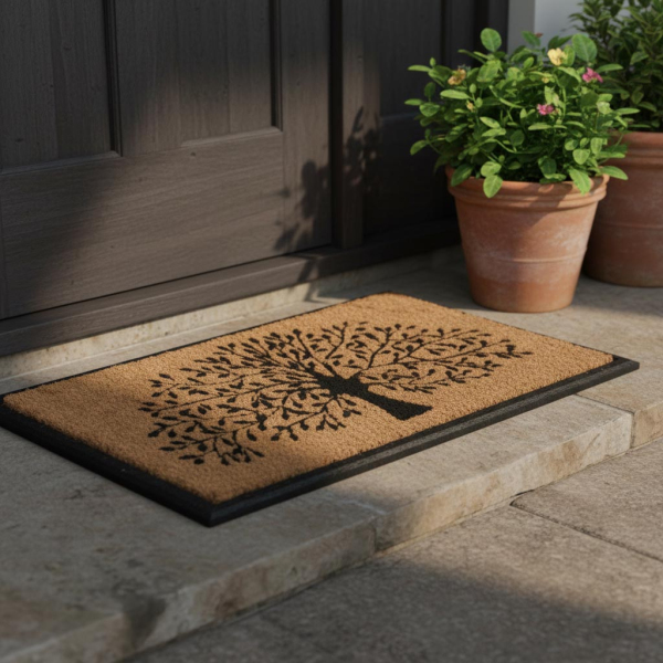 Paillasson arbre en coco et latex - AUBRY GASPARD