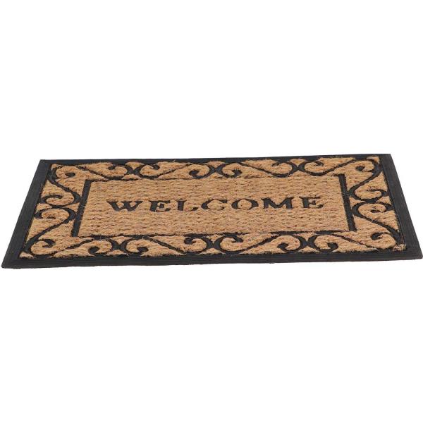 Paillasson caoutchouc et coco Welcome - BEST FOR BOOTS
